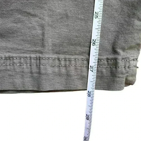 Marine Layer Maya Slim Straight Leg Utility Pants Green Sz 14 - Picture 6 of 11